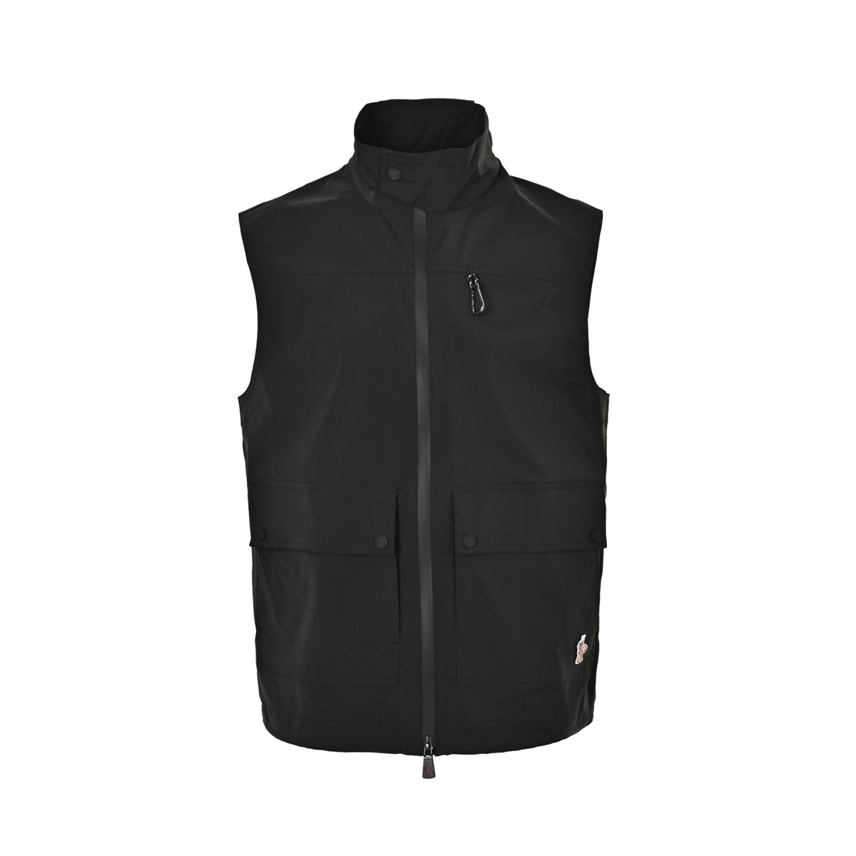 Moncler/Mask reflective logo outdoor stand collar vest