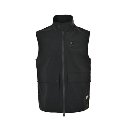 Moncler/Mask reflective logo outdoor stand collar vest