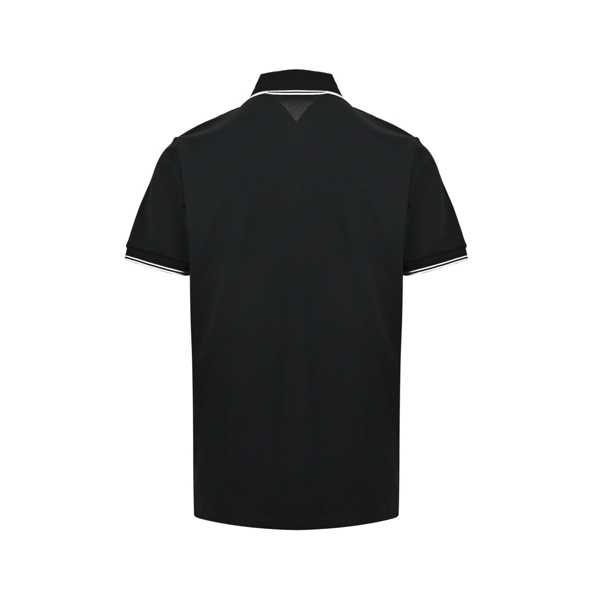 Moncler/Mask 26ss Logo Stripe Contrast Color Polo Short Sleeves on Chest