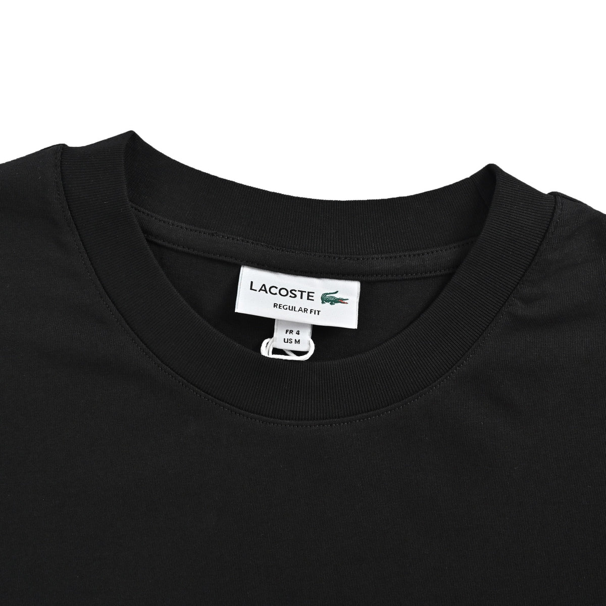 Lacoste crocodile logo embroidered short sleeve