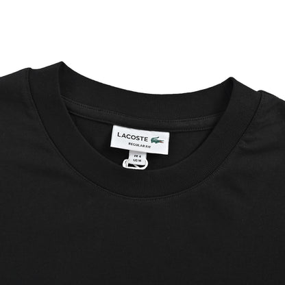 Lacoste crocodile logo embroidered short sleeve