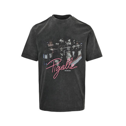 Balenciaga City Night Scene Limited Series Short Sleeves