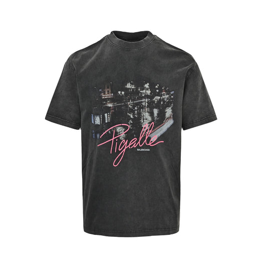 Balenciaga City Night Scene Limited Series Short Sleeves