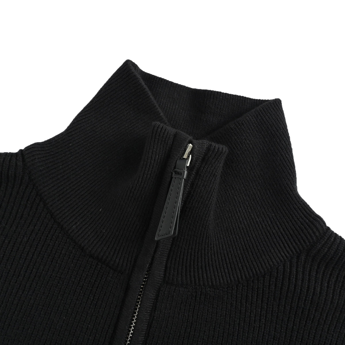 Loewe/Luo Yiwei taped fake pocket half-zip sweater