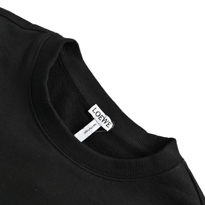 Loewe / Luo Yiwei classic embroidered logo round neck sweatshirt