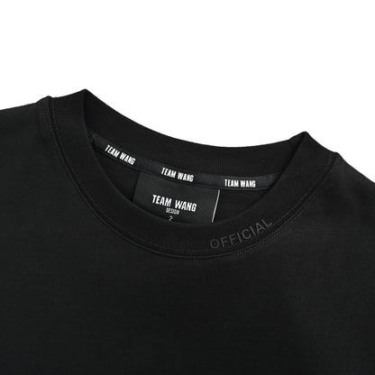 TEAM WANG first generation reflective letter printed short sleeves