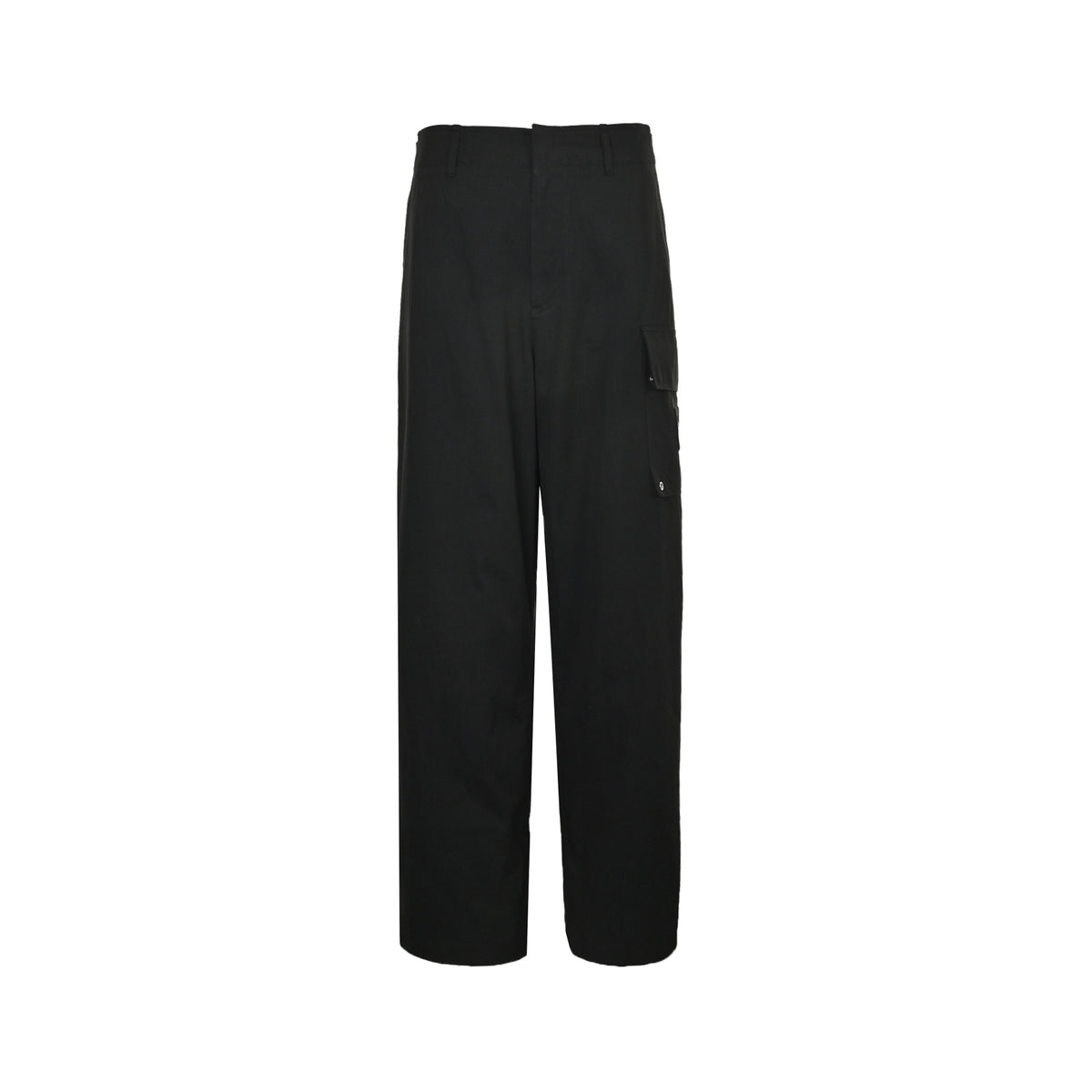 Fendi gabardine belt loop zipper patch pocket cargo trousers