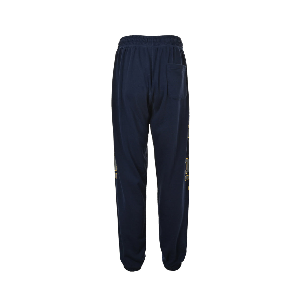 Saint Michael reflective angel medal print trousers