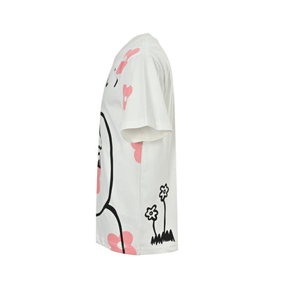 Gucci 26ss fun cartoon series short sleeves
