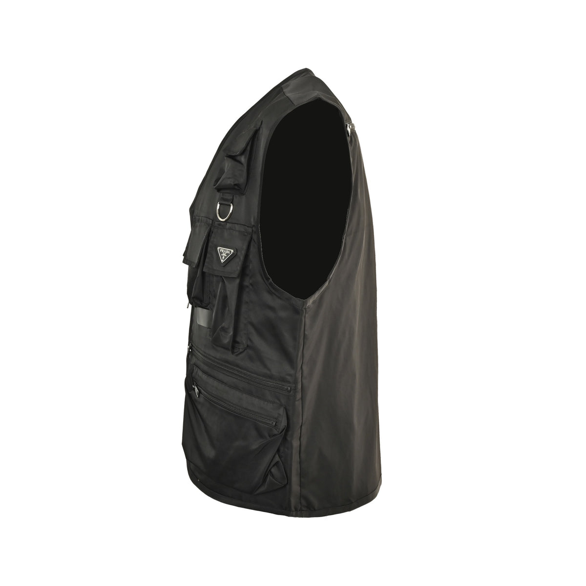 Prada multi-pocket workwear nylon vest
