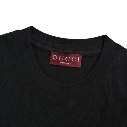 Gucci 26ss pocket horsebit embroidered short sleeves
