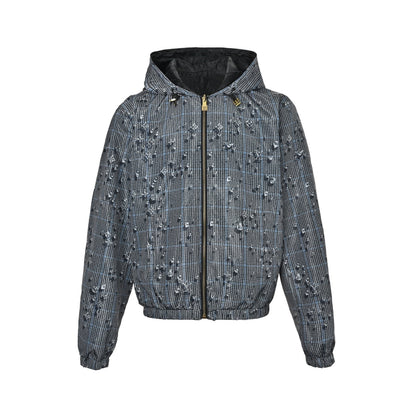 Louis Vuitton 25Fw water drop presbyopic reversible hooded jacket
