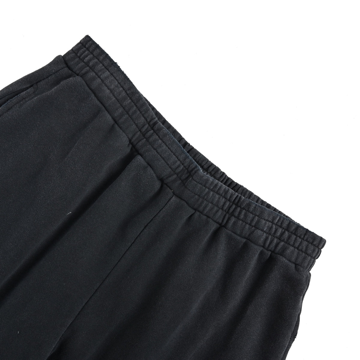 Balenciaga tape distressed printed letter trousers