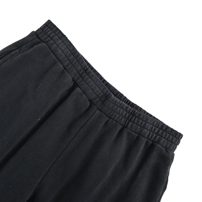 Balenciaga tape distressed printed letter trousers