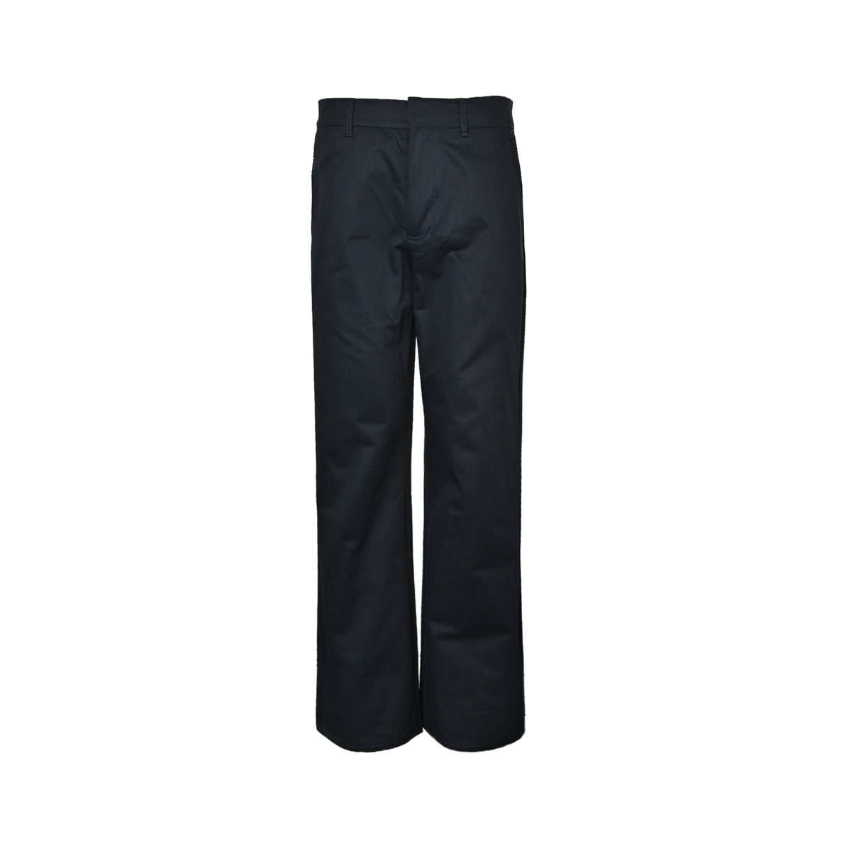 Louis Vuitton pocket leather silk cotton crepe trousers