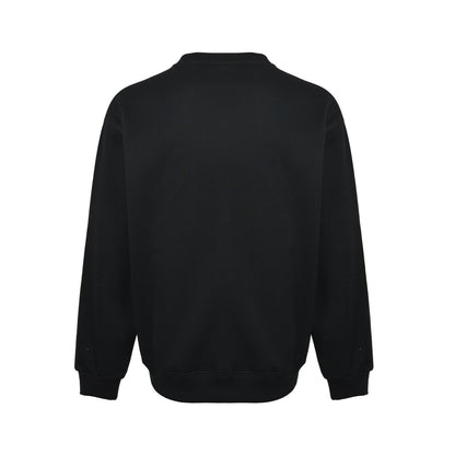 Burberry love horse letter print round neck sweatshirt
