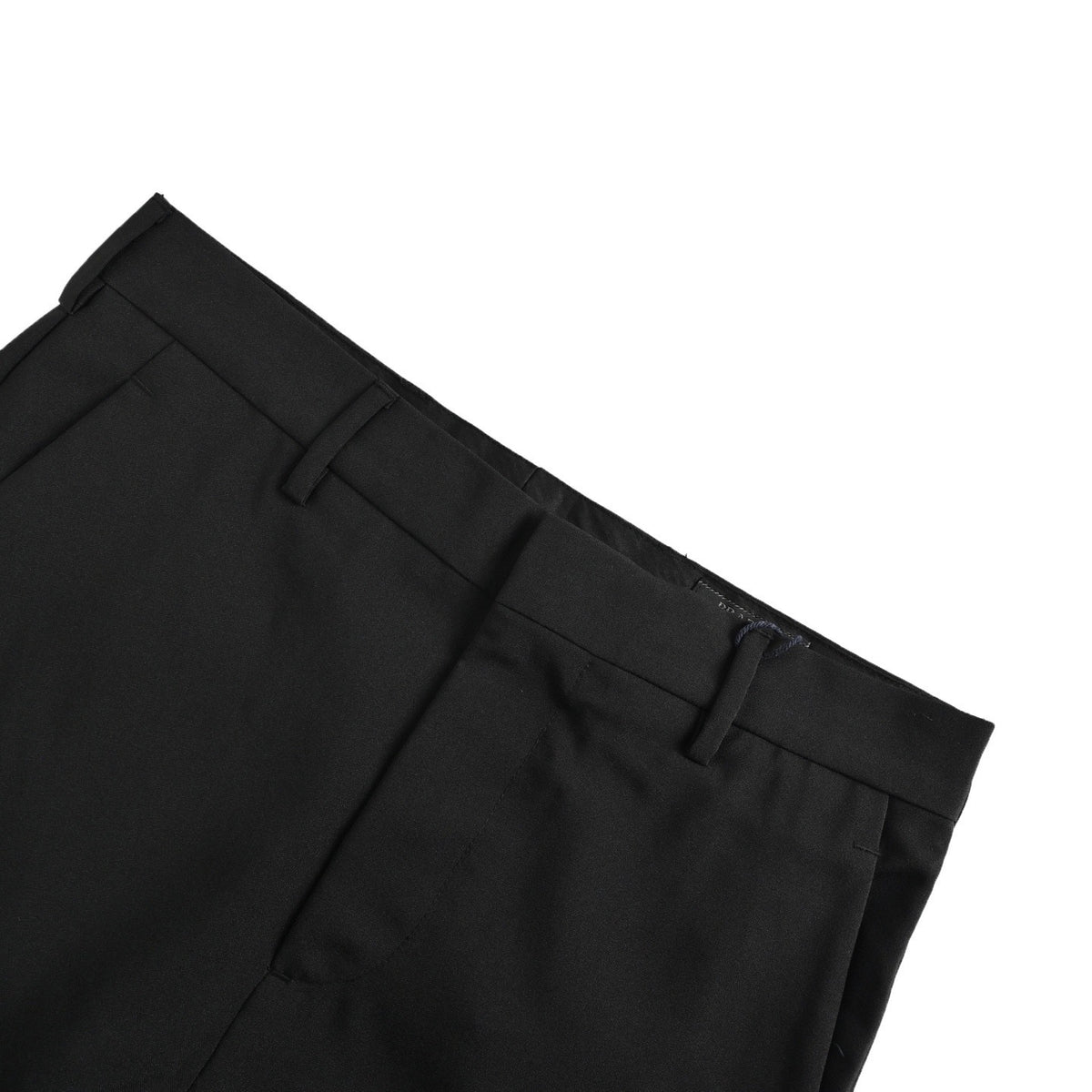Prada 25ss back pocket triangle logo stretch trousers