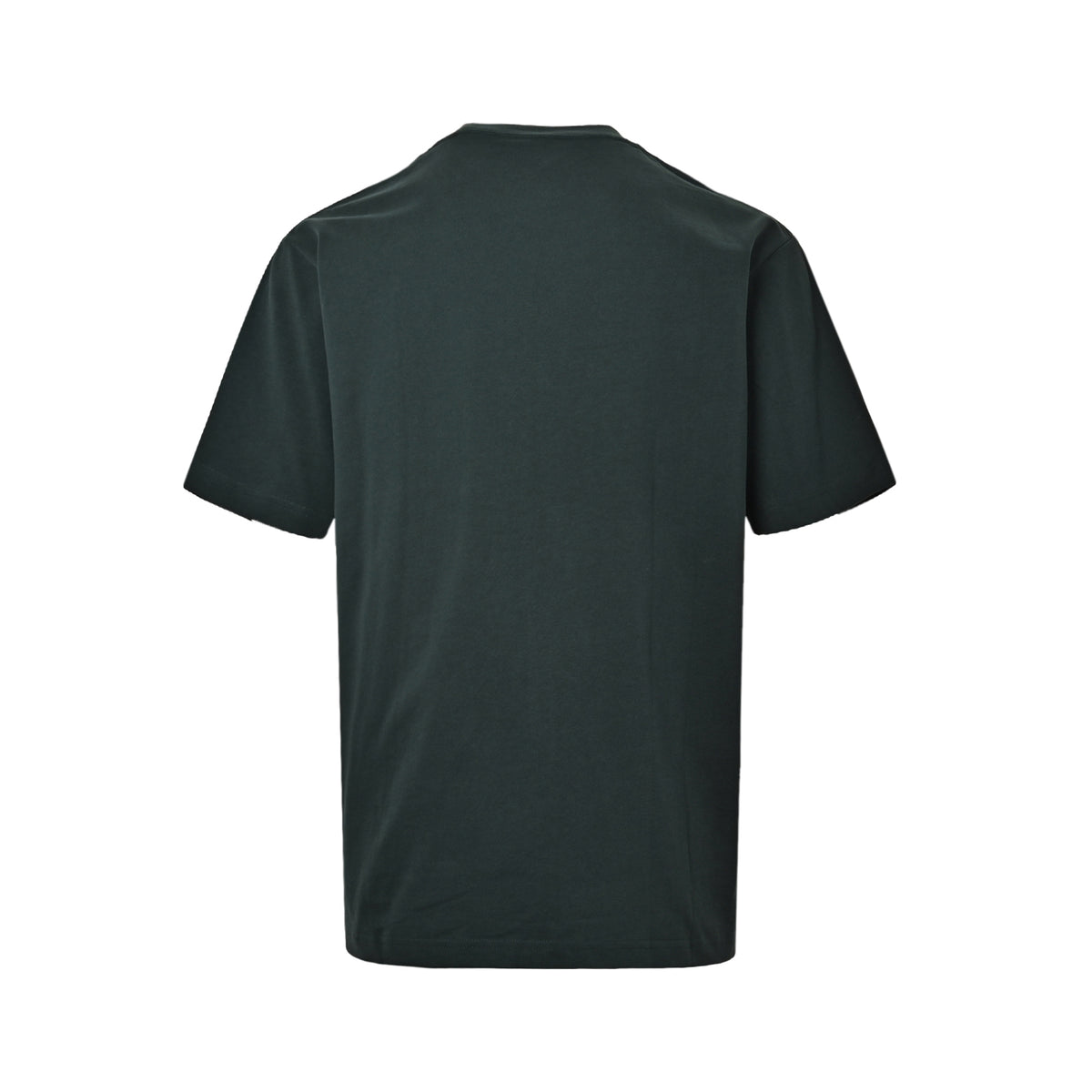 Dior forest dark green childlike caterpillar three-dimensional embroidery short sleeves