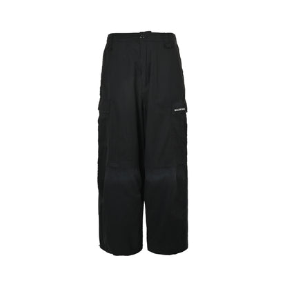 Balenciaga/Balanciaga double pocket letter embroidered small label overalls
