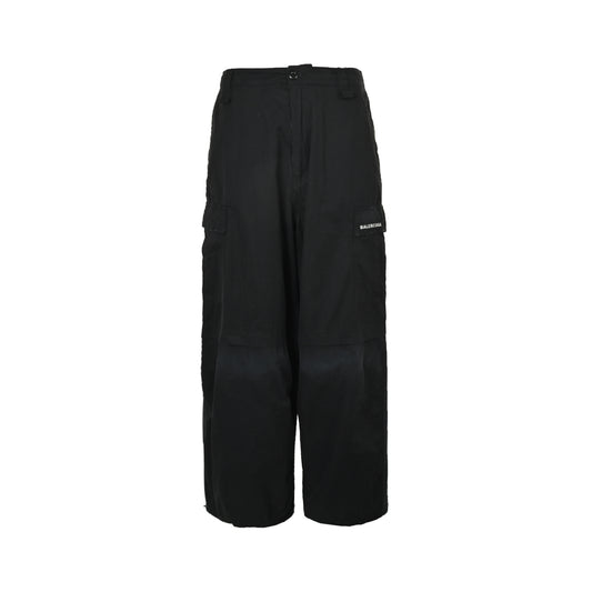 Balenciaga/Balanciaga double pocket letter embroidered small label overalls