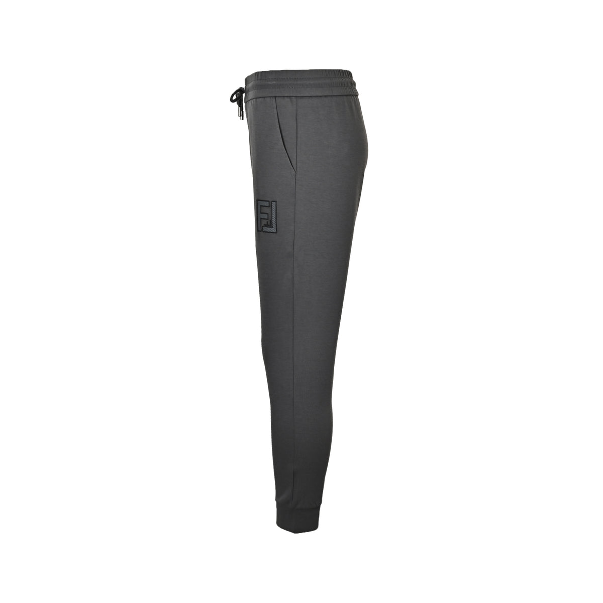 Fendi double F back pocket zipper leggings trousers