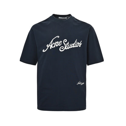 Acne Studios three-dimensional letter embroidered short sleeves