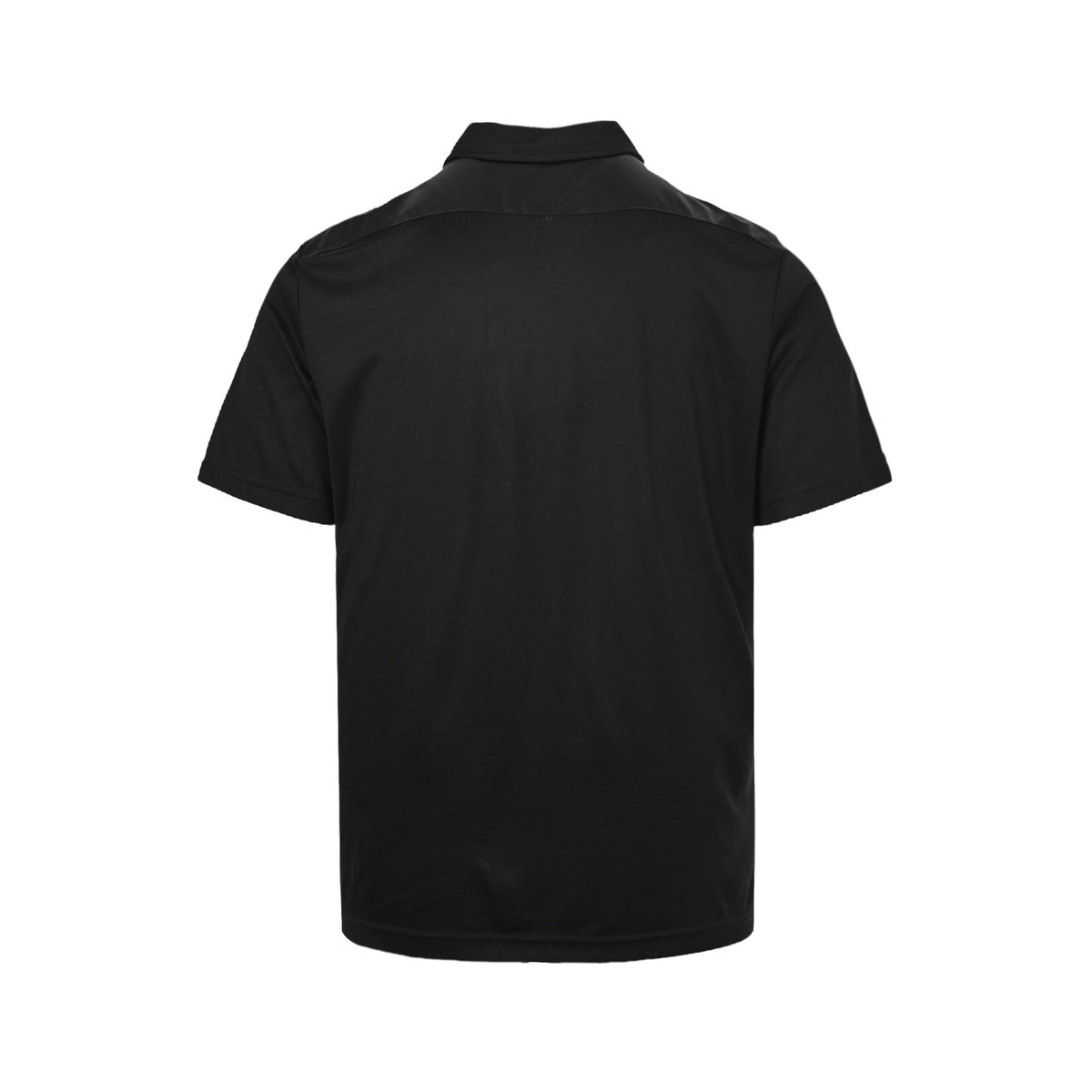 Prada 25ss triangle logo nylon pocket splicing Polo short sleeves