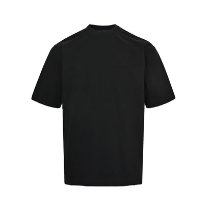 Louis Vuitton old flower patch letter embroidered short sleeves
