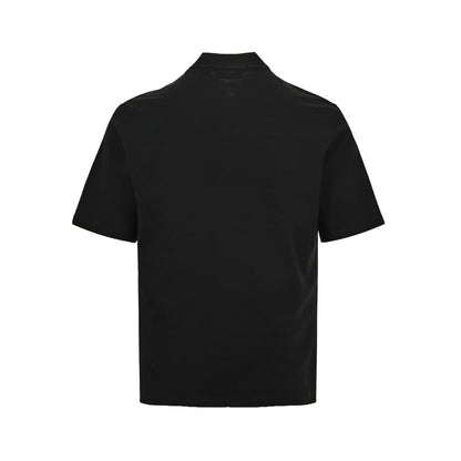 Ferragamo 24ss Polo short sleeves with embroidered letters on the chest