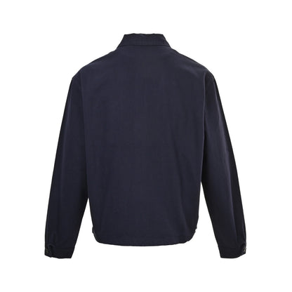 Prada 25Fw triangle logo denim jacket
