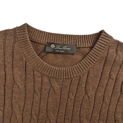 Loro Piana LP crew neck knitted short sleeves