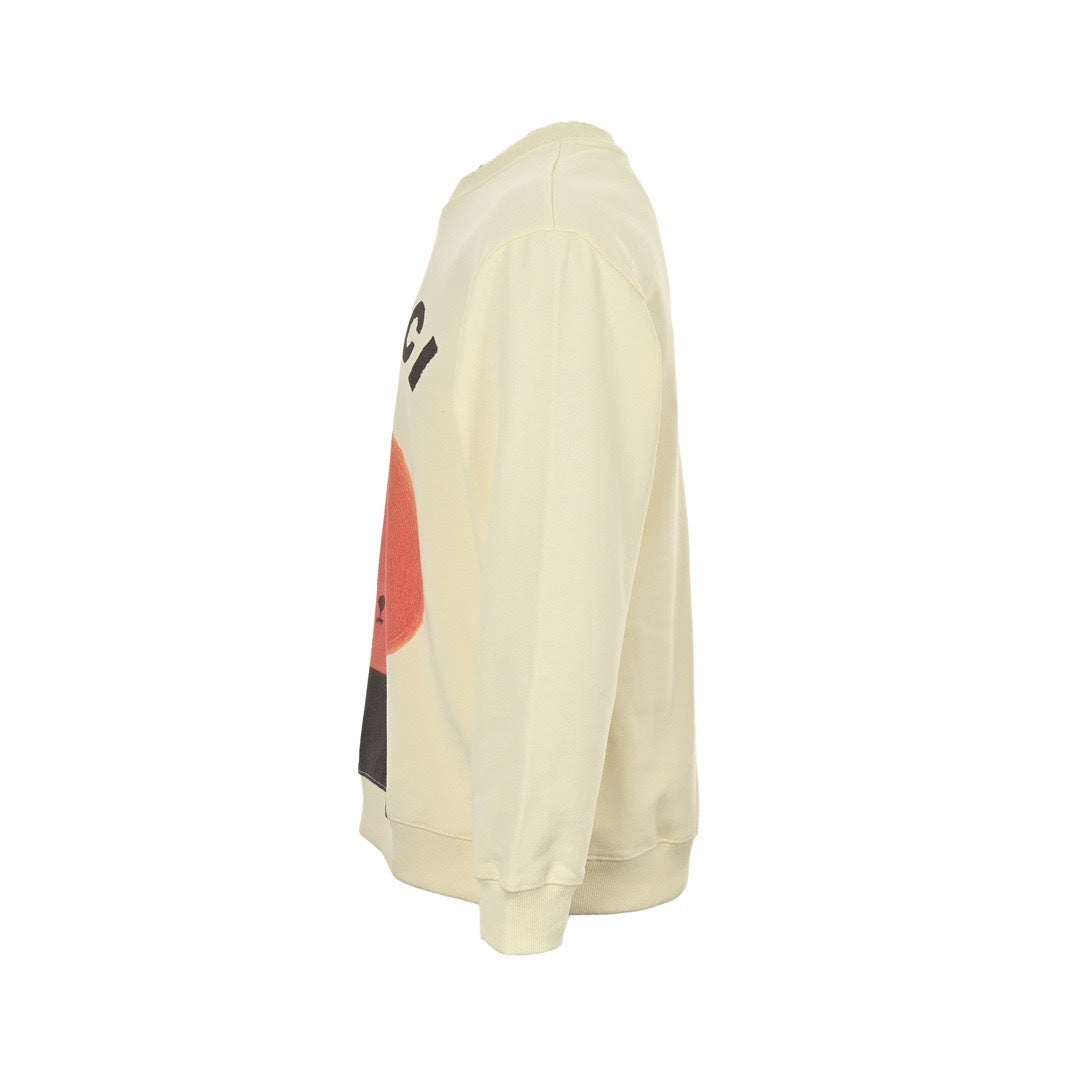 Gucci 24Fw fun cartoon series printed round neck sweatshirt
