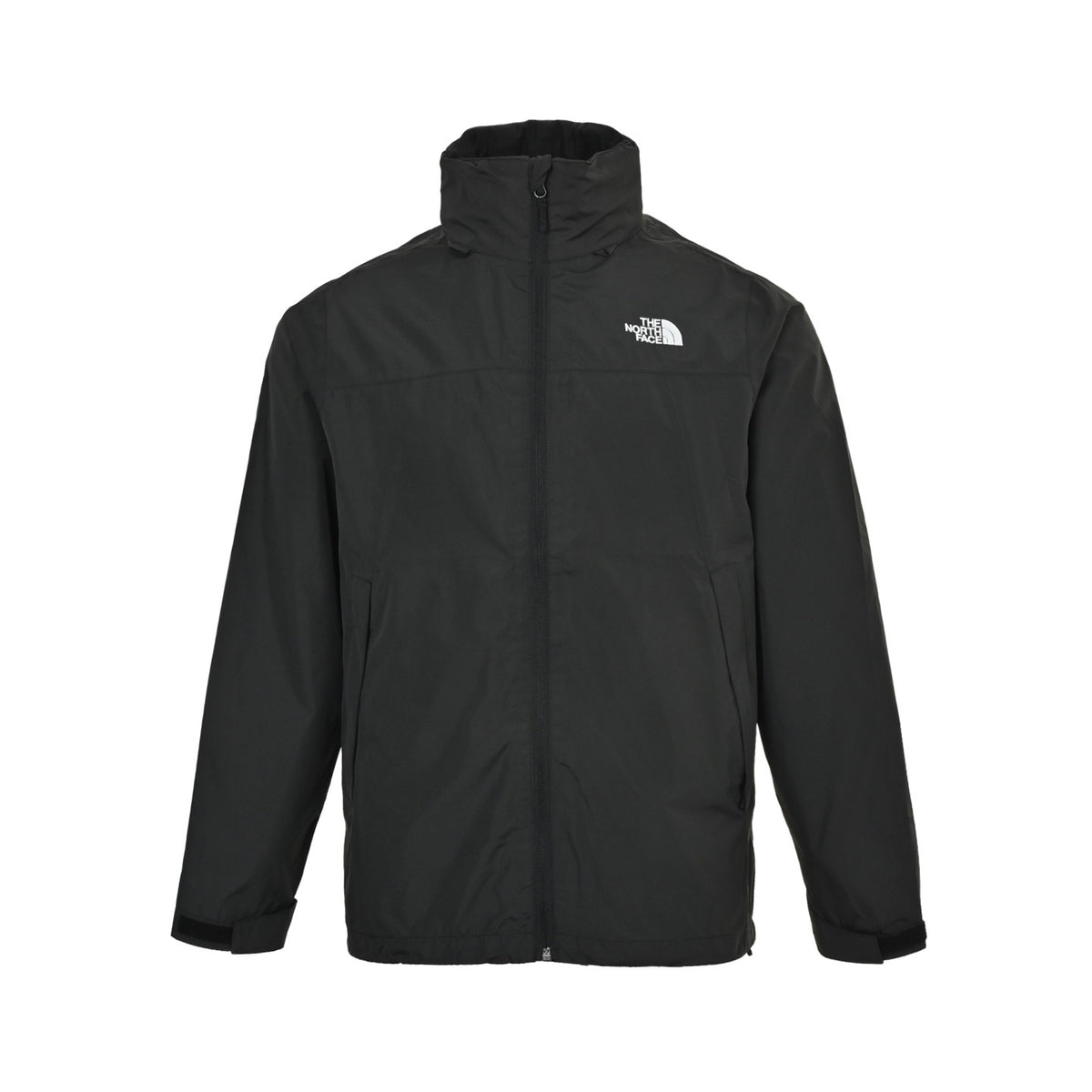 The North Face/North Face embroidered logo hidden hood jacket