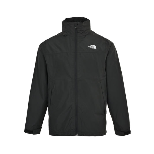 The North Face/North Face embroidered logo hidden hood jacket