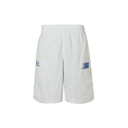 Balenciaga NBA joint ring embroidered shorts