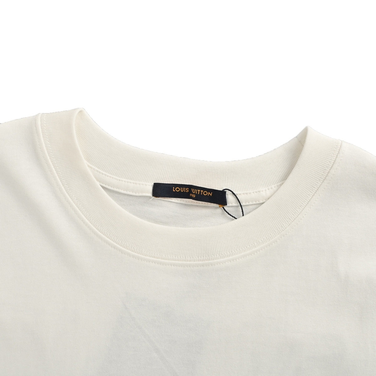 Louis Vuitton 25ss line logo foam printed short sleeves