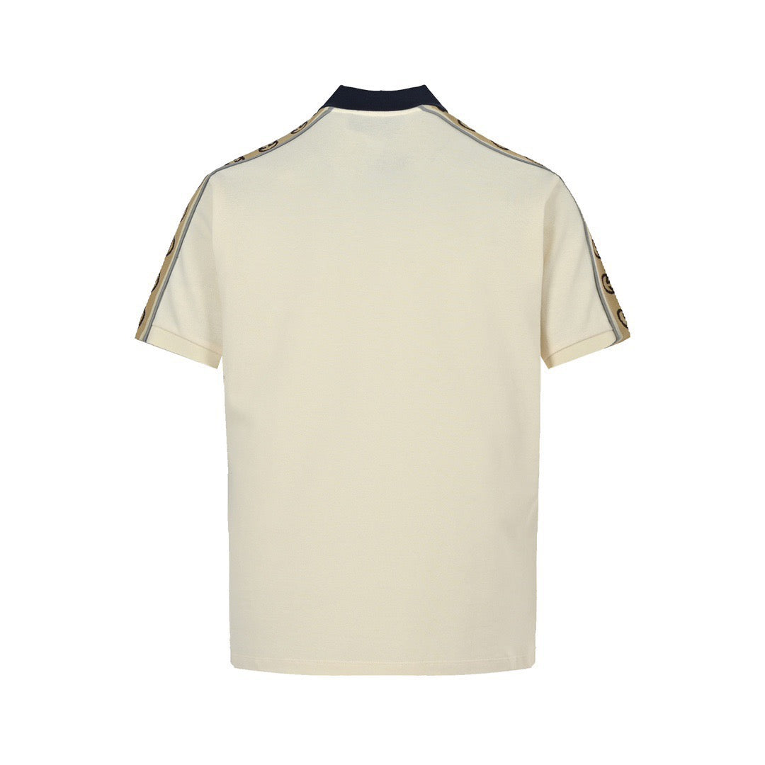 Gucci 20ss reflective webbing Polo short sleeves