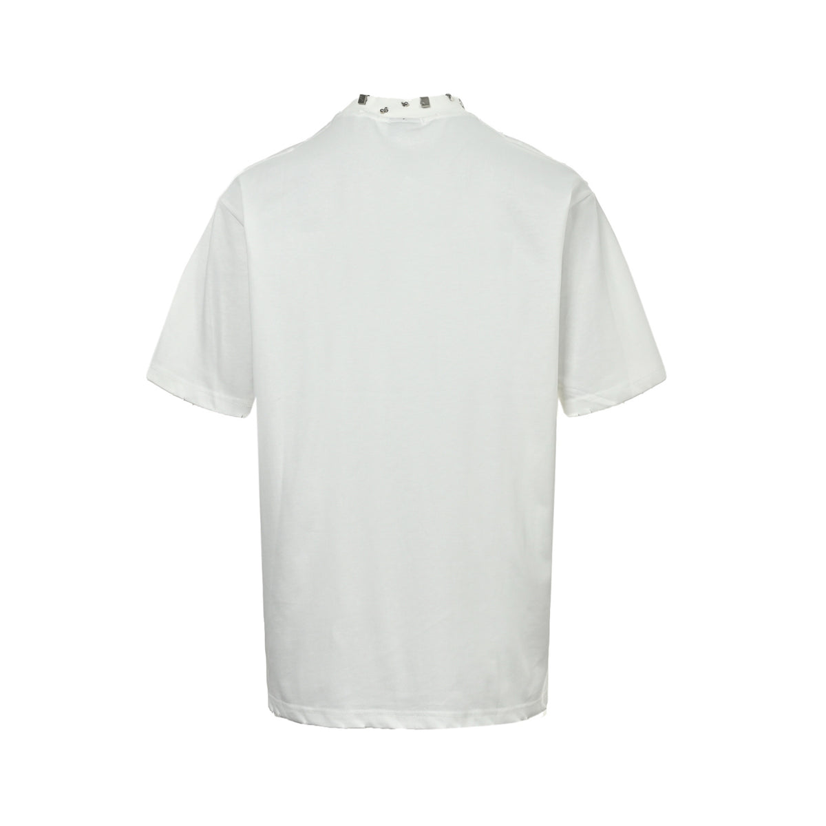 Balenciagag/Balanciaga rivet perforated short sleeves