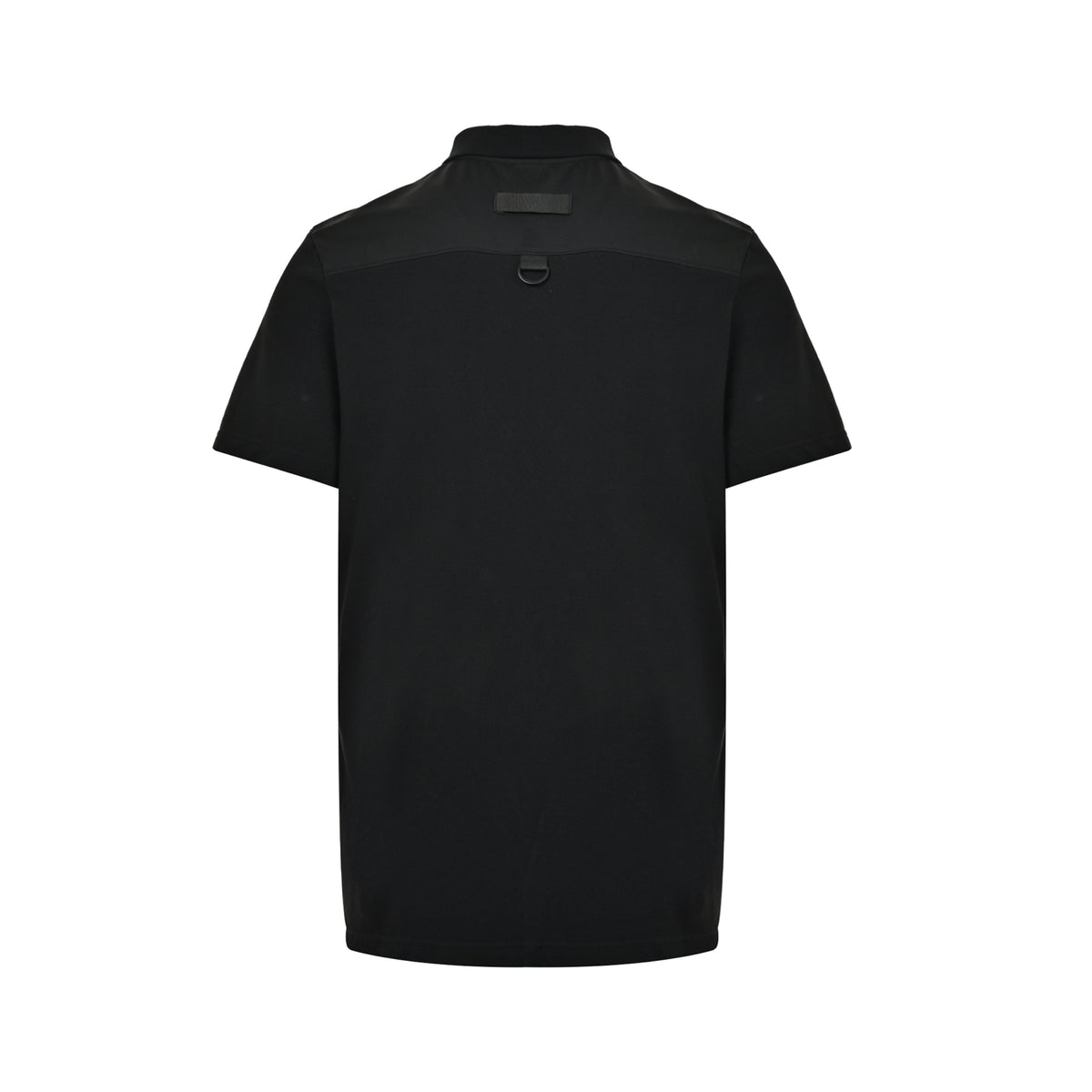 MOOSE KNUCKLES MK Half-Zip Cargo Patch Polo Short Sleeve