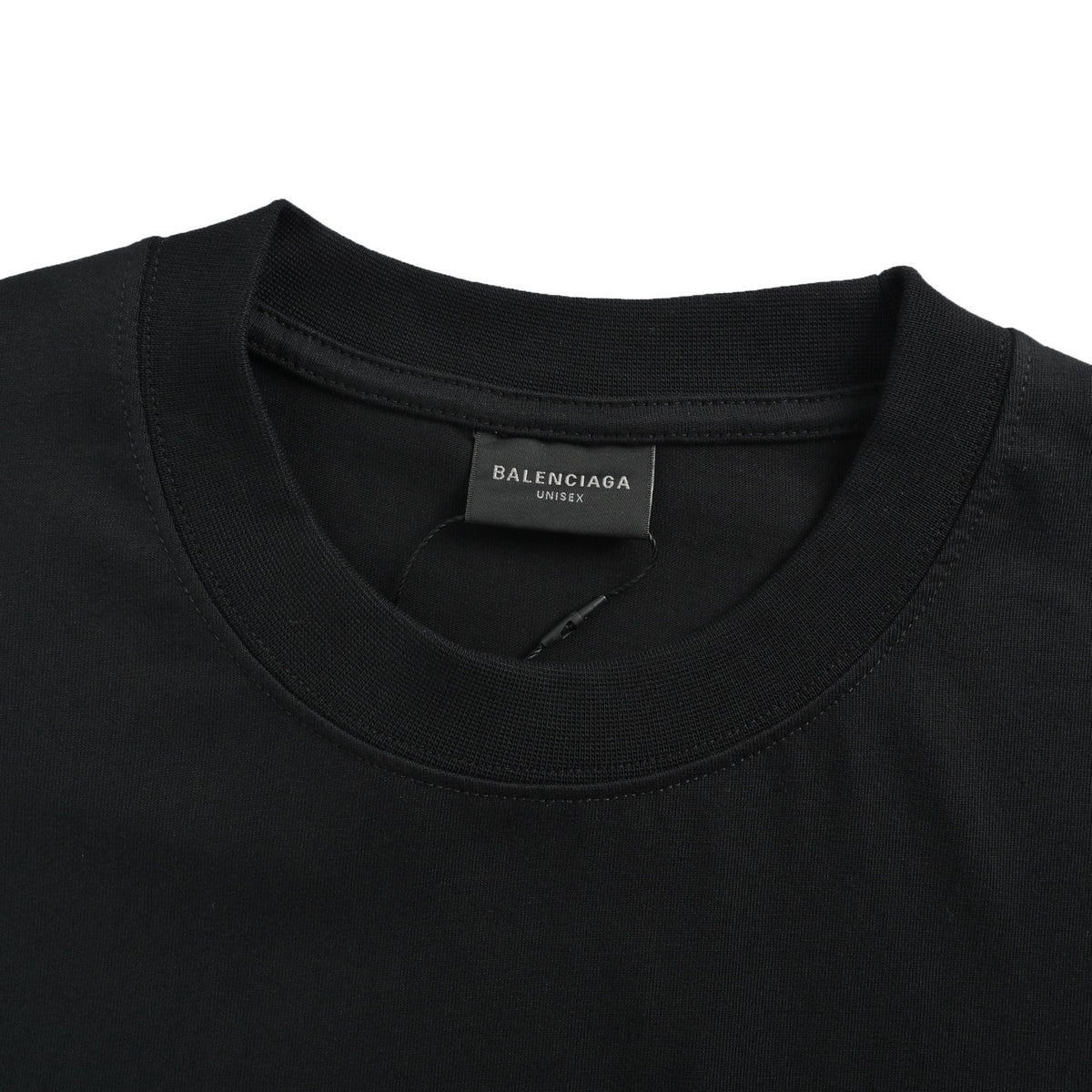 Balenciaga 26ss front and back letter print short sleeves