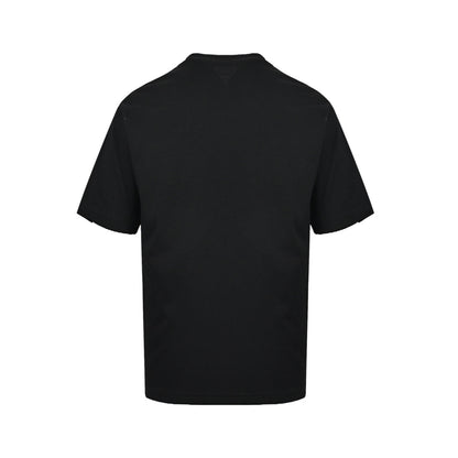 Calvin KleinCK 24ss embroidered letter print round neck short sleeves