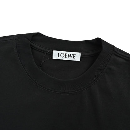 Loewe/Luo Yiwei colorful embroidered flower logo short sleeves