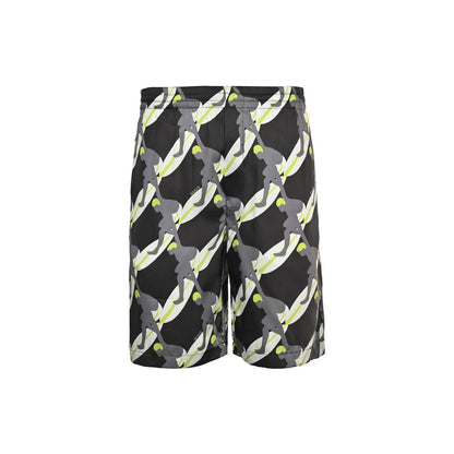 Gucci 25ss surf mulberry silk suit shorts