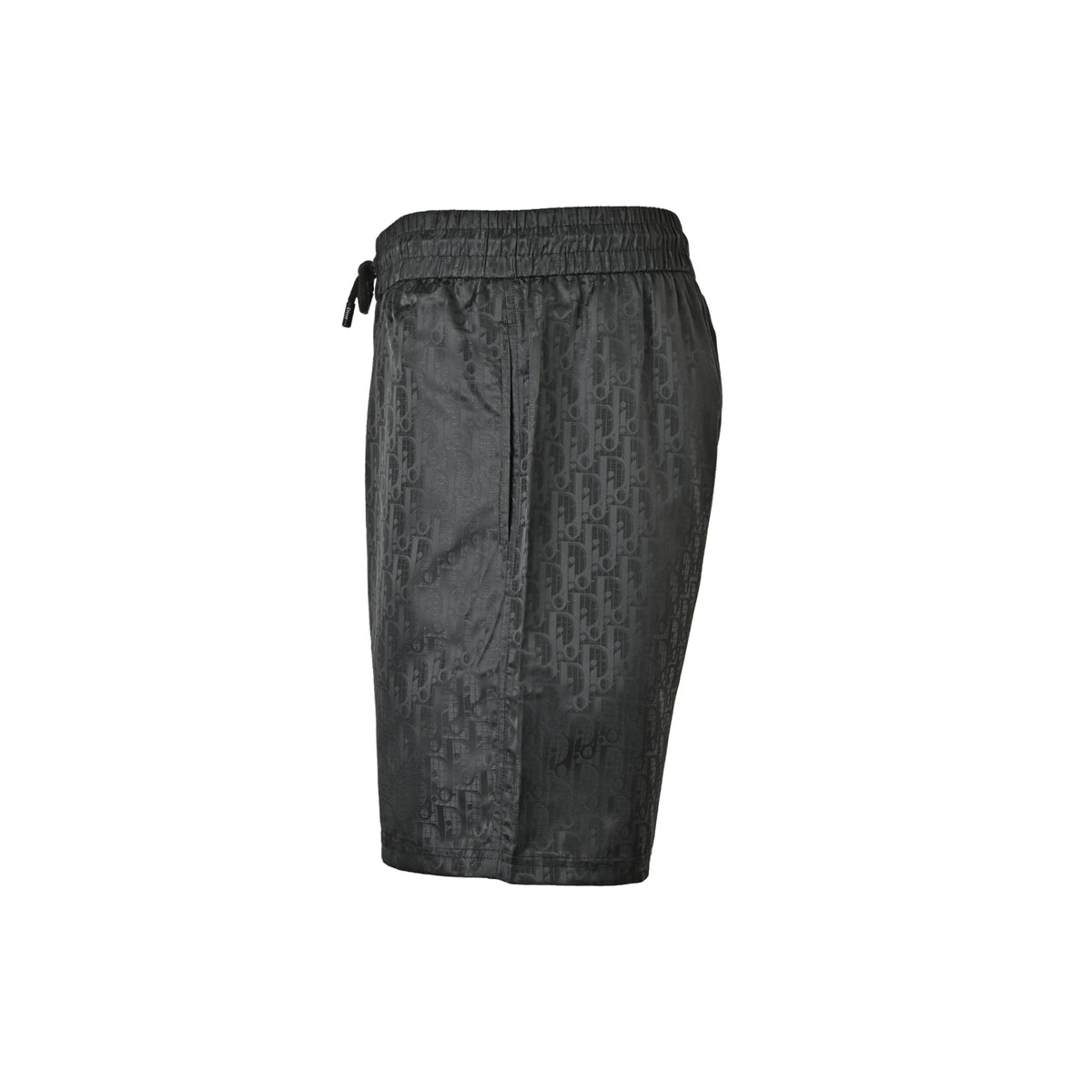 Dior dark pattern old flower jacquard shorts