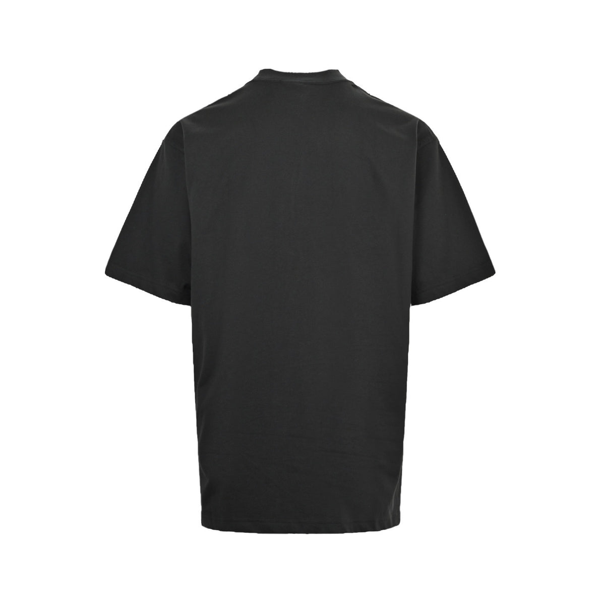Balenciaga 25ss melted logo crack print short sleeves