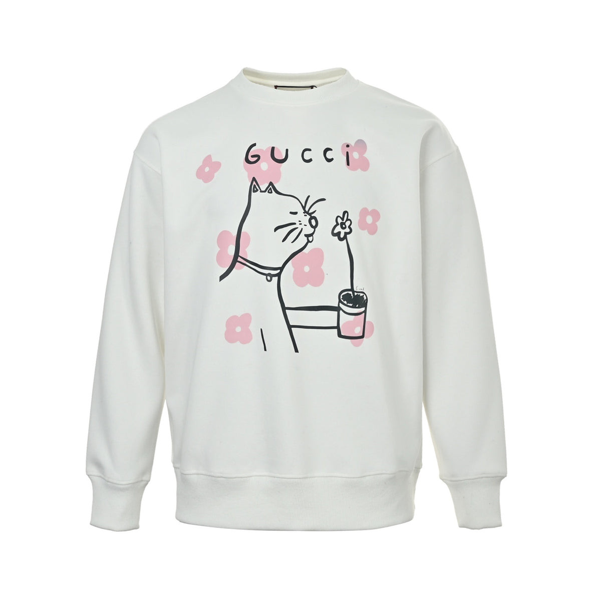 Gucci Fun Cartoon Series Printed Round Neck Sweatshirt