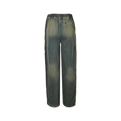 Amiri star embroidered jeans