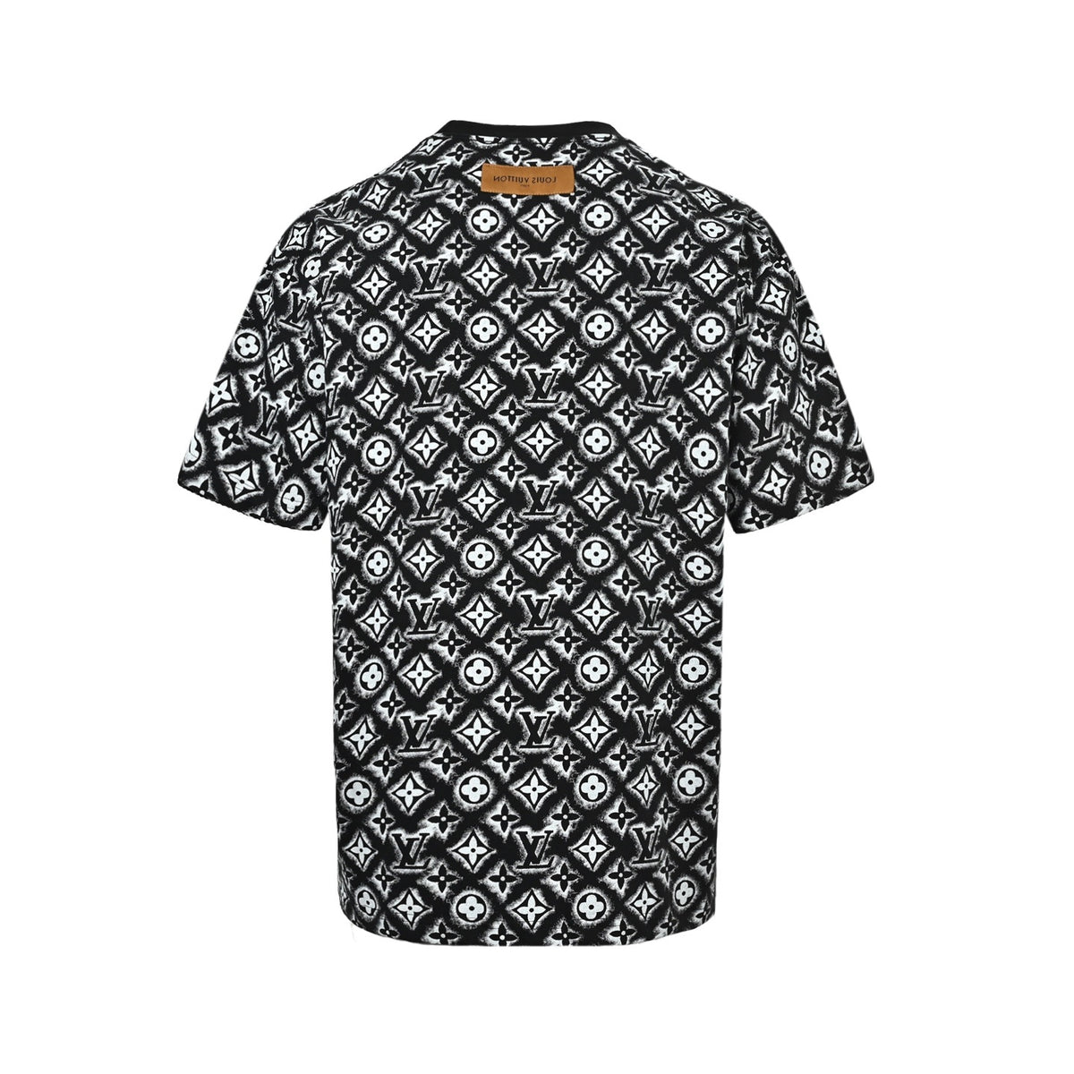 Louis Vuitton 26ss all-over presbyopia logo printed short sleeves