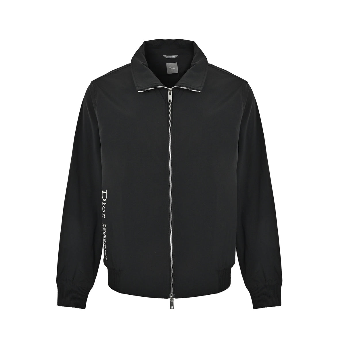 Dior technical fabric side letter embroidery stand collar jacket jacket