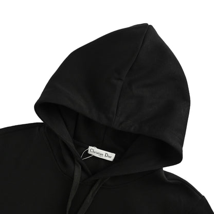 Dior 25Fw presbyopia jacquard fake pocket hooded sweatshirt
